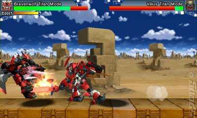 Tenkai Knights: Brave Battle - 3DS/2DS Screen