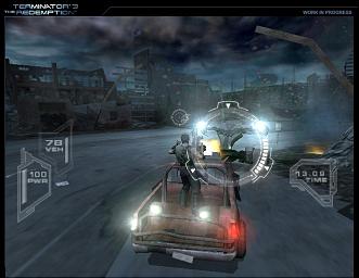 Terminator 3: The Redemption - Xbox Screen