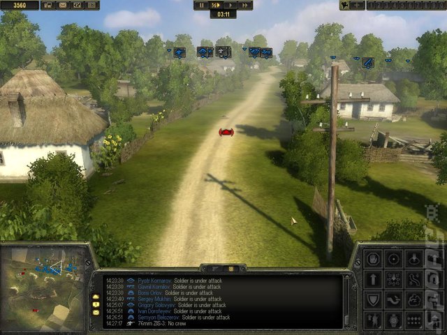 Theatre of War II: Kursk 1943 - PC Screen