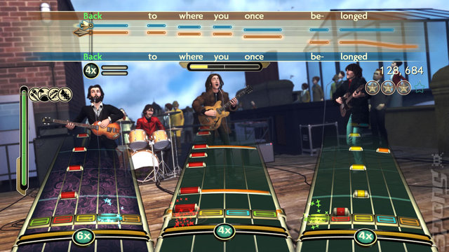 The Beatles: RockBand - PS3 Screen