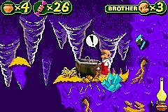 The Berenstain Bears and the Spooky Old Tree - GBA Screen