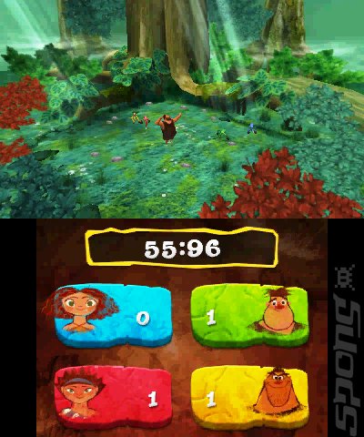 The Croods: Prehistoric Party! - 3DS/2DS Screen