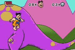 The Flintstones: Big Trouble in Bedrock - GBA Screen