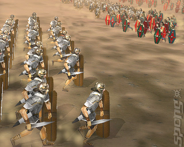 The History Channel: Great Battles of Rome - PC Screen