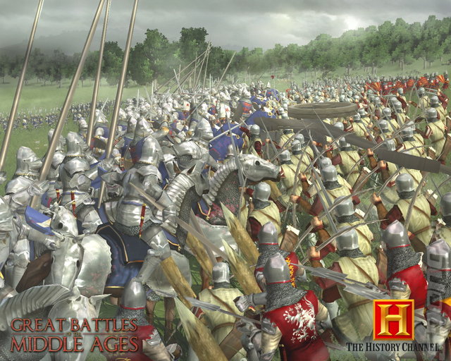 The History Channel: Great Battles of the Middle Ages - PC Screen