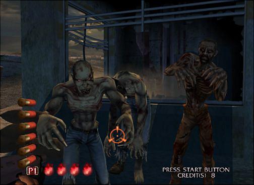 The House of the Dead III - PC Screen