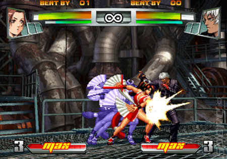 The King of Fighters NeoWave - PS2 Screen