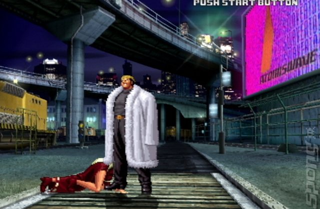 The King of Fighters NeoWave - PS2 Screen