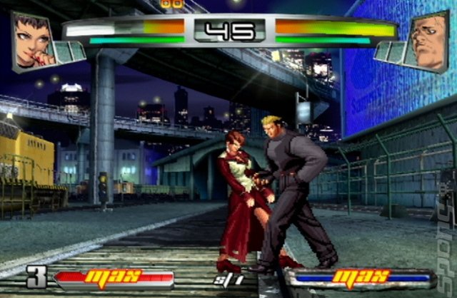 The King of Fighters NeoWave - PS2 Screen