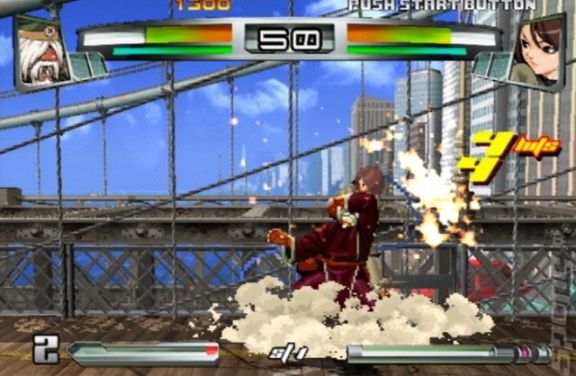 The King of Fighters NeoWave - PS2 Screen