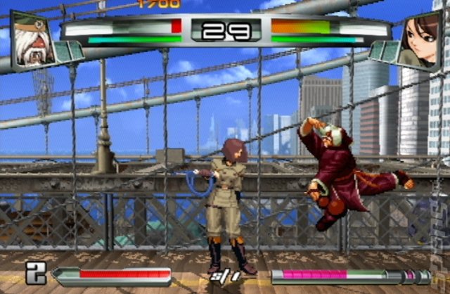 The King of Fighters NeoWave - PS2 Screen