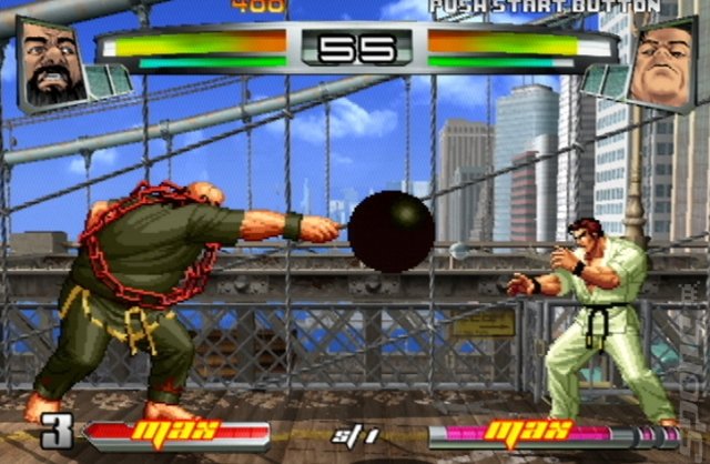 The King of Fighters NeoWave - PS2 Screen