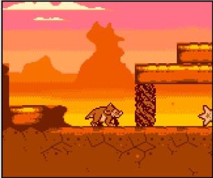 The Land Before Time - Game Boy Color Screen