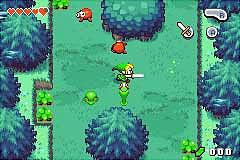 The Legend of Zelda: The Minish Cap - GBA Screen