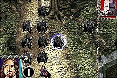 The Lord of the Rings: The Third Age - GBA Screen