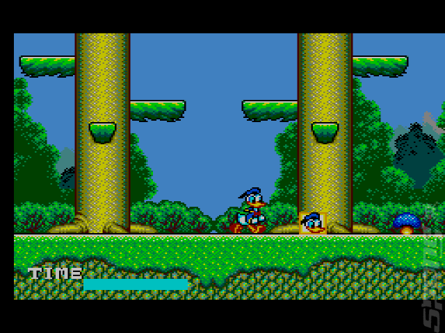 The Lucky Dime Caper starring Donald Duck - Sega Master System Screen