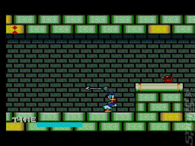 The Lucky Dime Caper starring Donald Duck - Sega Master System Screen