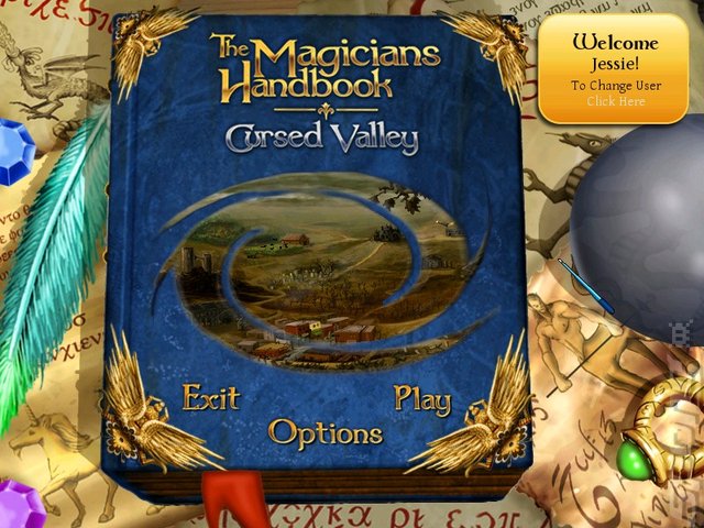 The Magician's Handbook: Cursed Valley - PC Screen