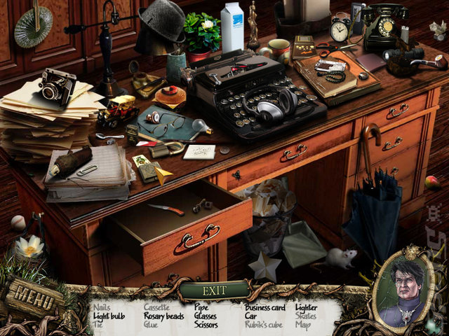 The Mystery Novel - PC Screen