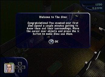 The Sims - PS2 Screen