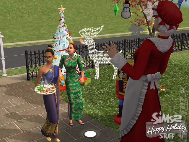 The Sims 2 Festive Holiday Stuff - PC Screen