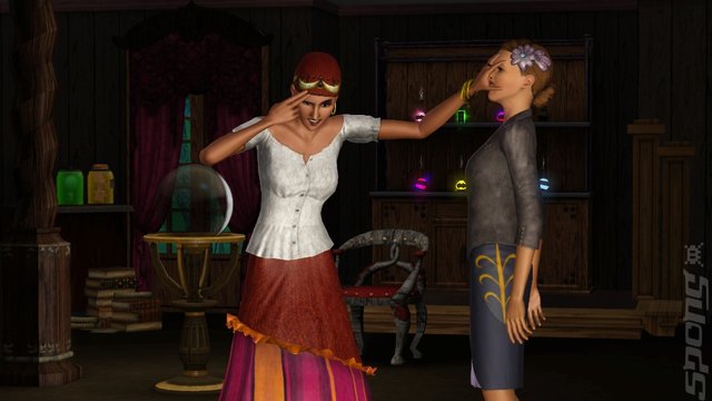 The Sims 3: Supernatural - Mac Screen