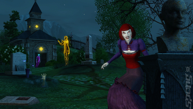 The Sims 3: Supernatural - Mac Screen