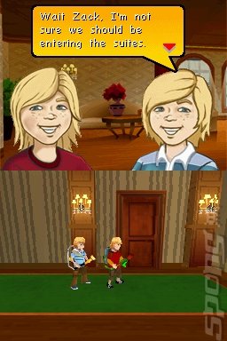 The Suite Life of Zack & Cody - DS/DSi Screen