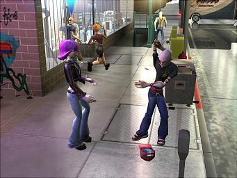 The Urbz: Sims in the City - PS2 Screen
