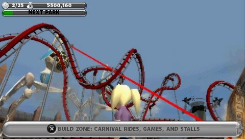 Thrillville - PSP Screen