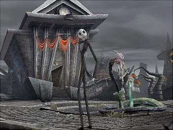 Tim Burton's The Nightmare Before Christmas: Oogie's Revenge - PS2 Screen