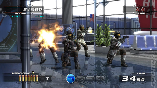 Time Crisis 4 - PS3 Screen