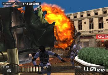 Time Crisis 2 - PS2 Screen