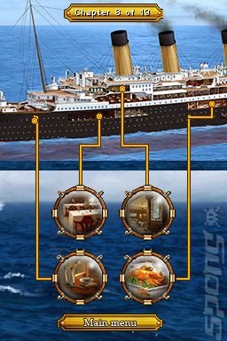 Titanic Mystery - DS/DSi Screen