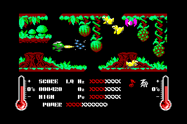 Toad Force - C64 Screen
