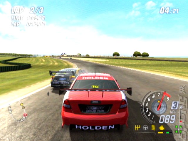 TOCA Race Driver 3 - Xbox Screen