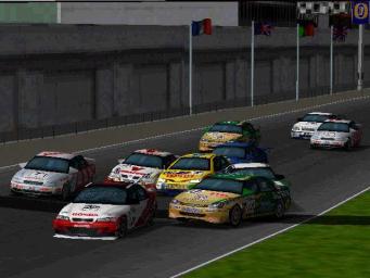 TOCA Touring Car Championship - PC Screen