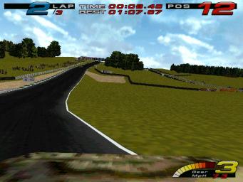 TOCA Touring Car Championship - PC Screen