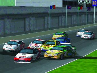 TOCA Touring Car Championship - PC Screen