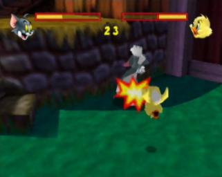 Tom and Jerry in Fists of Furry - N64 Screen