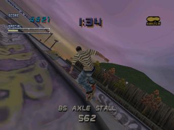 Tony Hawk's Pro Skater 2 - PC Screen