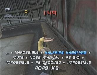 Tony Hawk's Pro Skater 2 - Dreamcast Screen