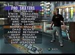 Tony Hawk's Pro Skater 3 - PlayStation Screen