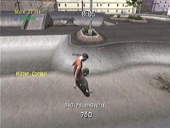 Tony Hawk's Pro Skater 3 - Xbox Screen