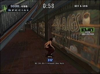 Tony Hawk's Underground - PS2 Screen