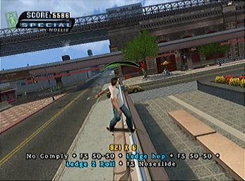 Tony Hawk's Underground - PS2 Screen