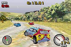 TG Rally - GBA Screen
