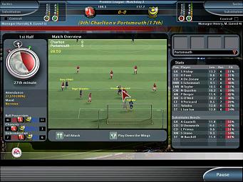 Total Club Manager 2005 - PC Screen