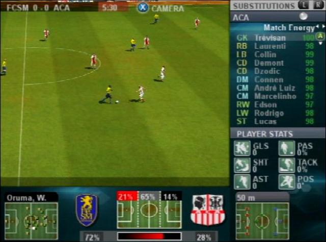 Total Club Manager 2005 - PC Screen