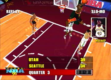 Total NBA 96 - PlayStation Screen